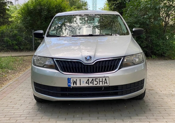 Skoda RAPID cena 11499 przebieg: 430000, rok produkcji 2014 z Warszawa małe 137